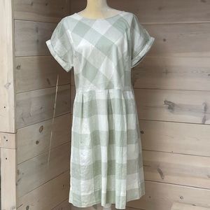 Peyton Parker checkered dress, Size L